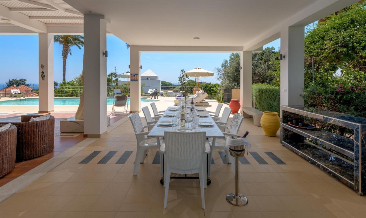 אסגורו Grande Dame Villa Of Rhodes מראה חיצוני תמונה
