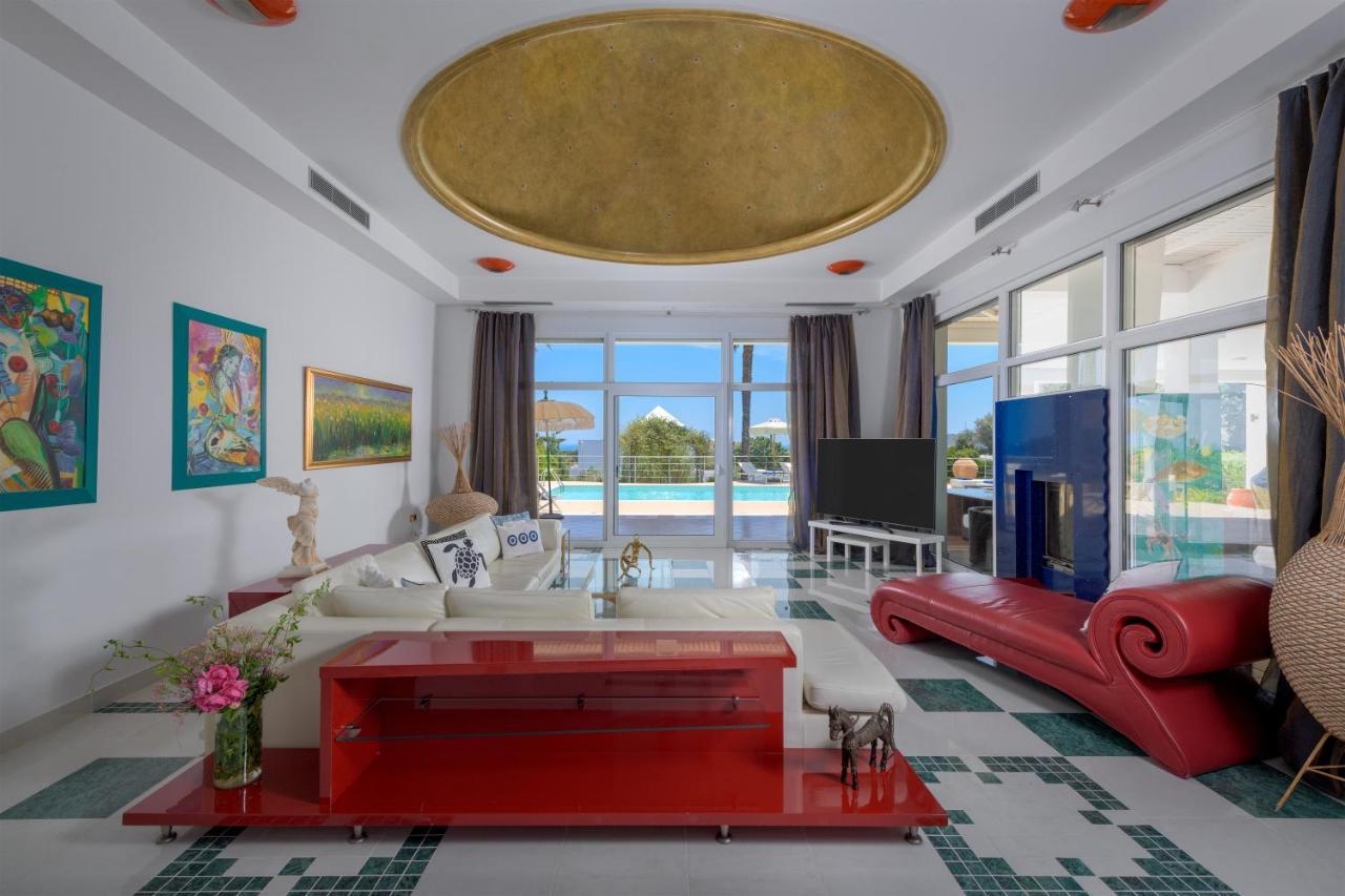 אסגורו Grande Dame Villa Of Rhodes מראה חיצוני תמונה